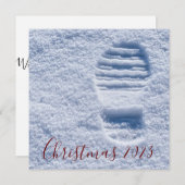 2023 Weihnachten Weihnachtsmann Boot Print (Vorne/Hinten)