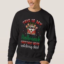 2023 Weihnachtsfilm in Hallmark Sweatshirt