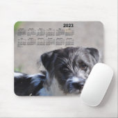 2023 Welpenkalender von Janz Jack Russell Terrier Mousepad (Mit Mouse)