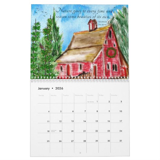 2023 Whimsical Hunde, Katzen, Tiere, Birdie Kalender (Jan 2026)