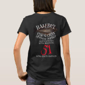 2024 2025 2026 2027 2028 2029 2030 2031 2032 2033 T-Shirt (Rückseite)