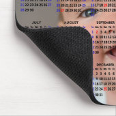 2024 - 2025 Kalender Custom Foto US Holidays Mousepad (Ecke)