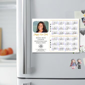 2024 2025 Kalender Gold Corporate Foto Magnetic Magnetkarte