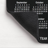 2024-2025 Neon White School Calendar von Janz Mousepad (Ecke)
