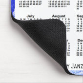 2024-2026 Blue Galaxy 3 Year Calendar by Janz Mousepad (Ecke)