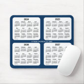 2024-2027 Polizei-Kasten-blauer 4-jähriger Mousepad (Mit Mouse)