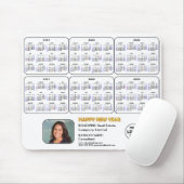 2024 - 2029 Foto für Firmenlogo in White Mousepad (Mit Mouse)