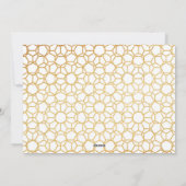 2024 - 2029 Kalender Business Modernes rotes neues Feiertagskarte (Rückseite)