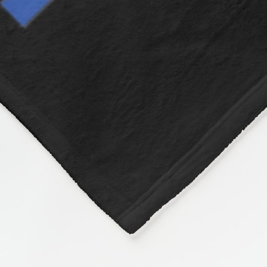 2024 2 Seite Ich stimme für verurteilten Felon Fleecedecke (Ecke)