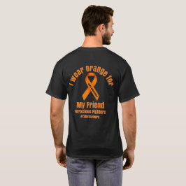 2024 2 seitliche Aufmerksamkeit, ich trage orange T-Shirt