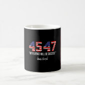 2024 45 47 Meine Rache wird Erfolg American Fla Kaffeetasse (Mittel)