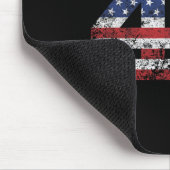 2024 45 Square Second Term USA Vintag Mousepad (Ecke)