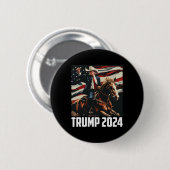 2024 4. Juli Patriotic America Independence Da Button (Vorne & Hinten)