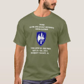 2024 65. Infantry Wiedersehen-Hudson Valley DARK T-Shirt (Vorderseite)