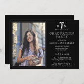 2024 Abschluss der Kindergarten Modernes Foto Einladung (Vorne/Hinten)