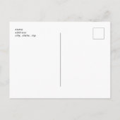 2024 Abschluss für zeitgenössische Studierende Fot Postkarte (Rückseite)