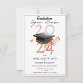 2024 Abschluss Open House Einladung (Vorderseite)