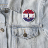2024 Abstimmung über die Blaue Statue der Freiheit Button (Beispiel)