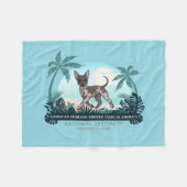 2024 AHTA Nat'l Specialty - Fleece Blanket mit Log (Vorderseite (Horizontal))