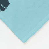 2024 AHTA Nat'l Specialty - Fleece Blanket mit Log (Ecke)