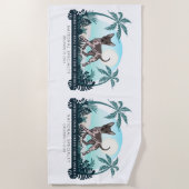 2024 AHTCA Nat'l Specialty Logo Strandtuch (Vorderseite)