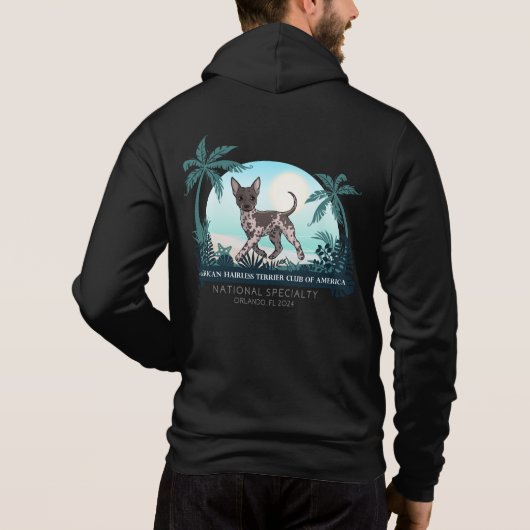 2024 AHTCA Nat'l Specialty - Men's Zip Hoodie (Rückseite)