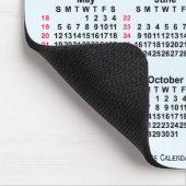 2024 Alice Blue 52 Weeks ISO Calendar by Janz Mousepad (Ecke)