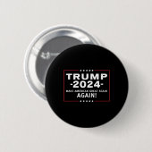 2024 Amerika wieder groß machen Magaa Button (Vorne & Hinten)