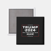 2024 Amerika wieder groß machen Magaa Magnet (Vorderseite/Rückseite)