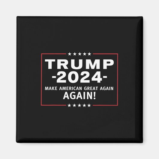 2024 Amerika wieder groß machen Magaa Magnet (Vorne)