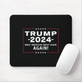 2024 Amerika wieder groß machen Magaa Mousepad (Mit Mouse)