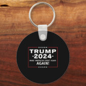 2024 Amerika wieder groß machen Magaa Schlüsselanhänger (Vorderseite)