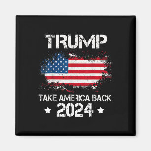 2024: Amerikas Flaggenwahl rückgängig machen Magnet