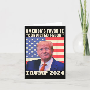 2024 Amerikas Lieblingsgestresster Felon American Karte