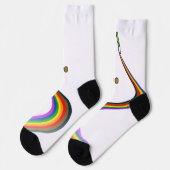 2024 AOSA AWS Special Edition Pride Socks Socken (Linkes Detail)