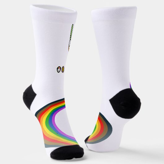 2024 AOSA AWS Special Edition Pride Socks Socken (Gewinkelt)