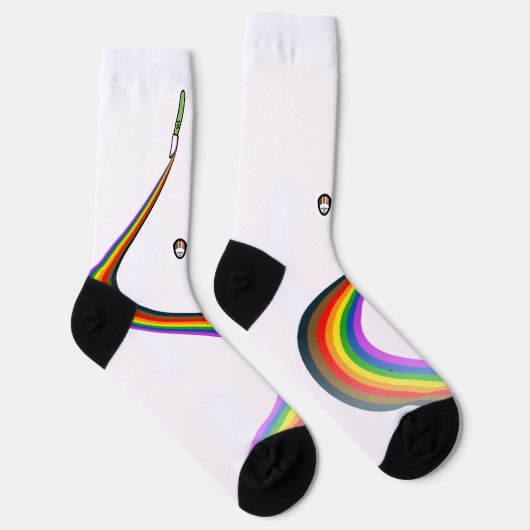 2024 AOSA AWS Special Edition Pride Socks Socken (Rechts)