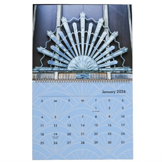 2024 Art-Deco-Kalender Kalender (Jan 2026)