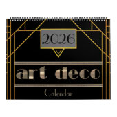 2024 Art-Deco-Kalender Kalender (Titelbild)