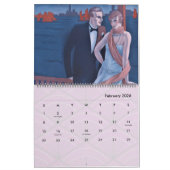 2024 Art-Deco-Kalender Kalender (Feb 2026)