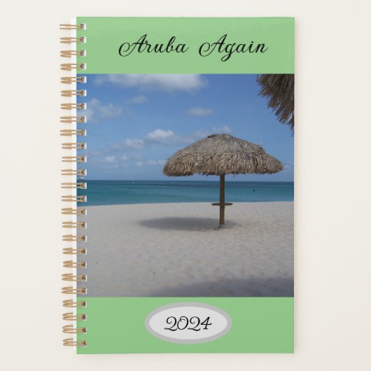 2024 Aruba wieder Hard Cover Planer (Vorderseite)