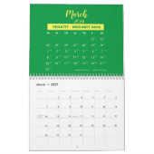 2024 Äthiopischer Wall-Kalender-Konverter Kalender (Mär 2027)