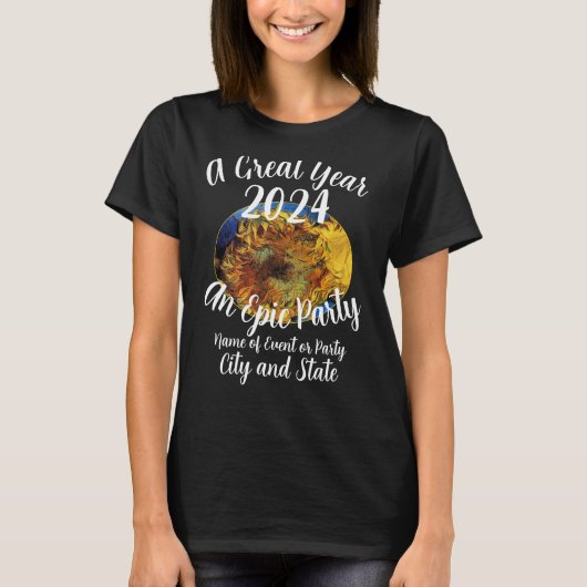 2024 Bachelor Bachelorette Cocktail Abendessen T-Shirt (Vorderseite)