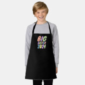 2024 Big Sister Girly Dots Schürze (Getragen)
