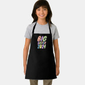 2024 Big Sister Girly Dots Schürze (Insitu)