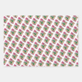 2024 Big Sister - Tropischer Jungle Tiger Geschenkpapier Set (Vorderseite 3)