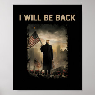 2024 bin ich wieder (auf der Rückseite) Poster