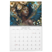 2024 Black Fantasy Art Mystical Muses Kalender (Jan 2027)