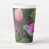 2024 Blume Latte-Tasse von RoseWrites Milchtasse (Vorderseite)