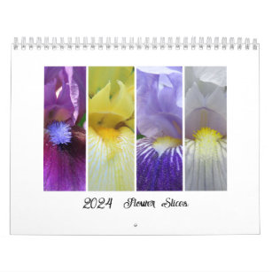 2024 Blume-Scheiben Kalender